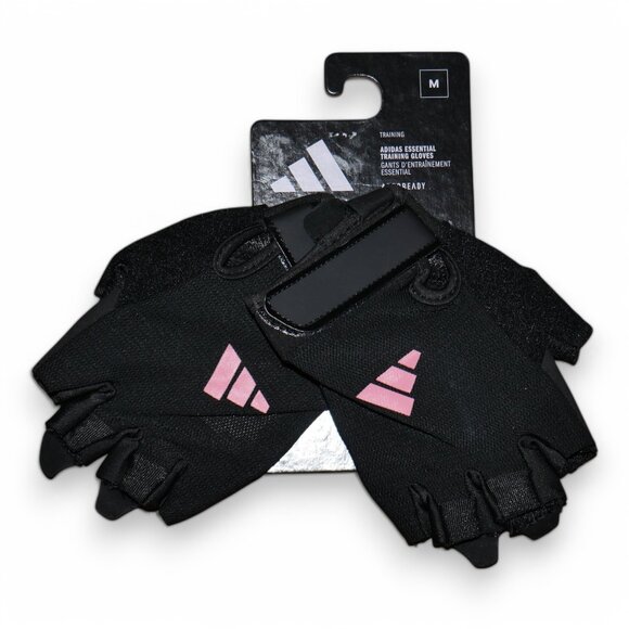 Adidas Half Finger Weightlifting Gloves Size L Gym Training AEROREADY NEW - Picture 14 of 15